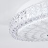 Plafonnier Cavalese LED Blanc, 1 lumière