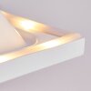 Panneau LED Badia Blanc, 2 lumières