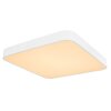 Plafonnier Globo LEANARA LED Blanc, 1 lumière, Télécommandes