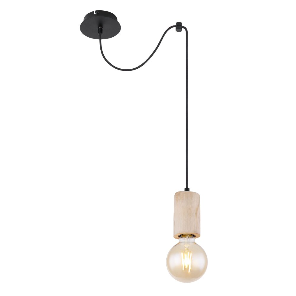 Suspension Globo JOSEBA Noir, 1 lumière main product photo