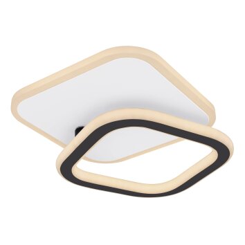 Plafonnier Globo LEVANA LED Blanc, 1 lumière