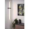 Applique murale Lucide SEGIN LED Noir, 1 lumière