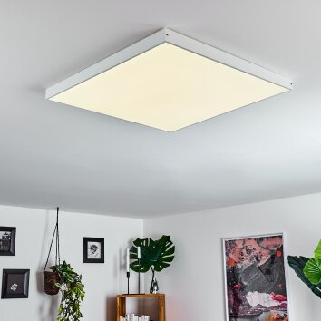 Panneau LED Pedemonte Blanc, 1 lumière