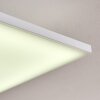 Panneau LED Salamo Blanc, 1 lumière, Télécommandes
