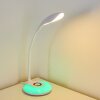 Lampe de table Paphos LED Blanc, 1 lumière, Changeur de couleurs