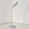 Lampe de table Paphos LED Blanc, 1 lumière, Changeur de couleurs