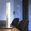 Lampe de table Paul Neuhaus Q-TOWER LED Aluminium, 2 lumières, Télécommandes