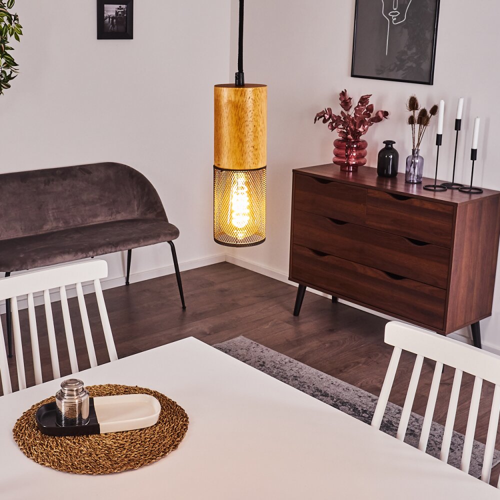 Suspension Lengalau Noir, 1 lumière main product photo