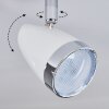 Plafonnier Idlewild LED Chrome, Blanc, 2 lumières