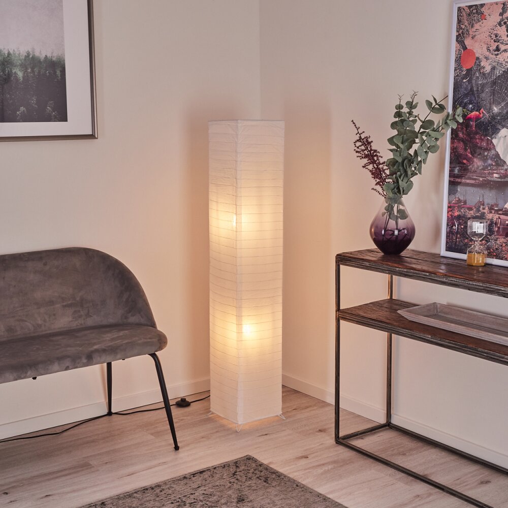 Lampadaire Hauhui Noir, 2 lumières main product photo