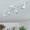 Plafonnier Planes LED Blanc, 4 lumières