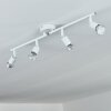 Plafonnier Planes LED Blanc, 4 lumières