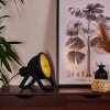 Lampe de table Oghu Noir, 1 lumière