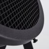 Lampe de table Oghu Noir, 1 lumière