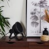 Lampe de table Oghu Noir, 1 lumière