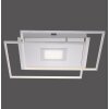 Plafonnier Paul Neuhaus Q-AMIRA LED Nickel mat, 1 lumière, Télécommandes