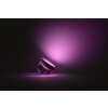 Lampe de table, kit d'extension Philips Hue Ambiance White & Color Iris LED Noir, Transparent, 1 lumière, Changeur de couleurs