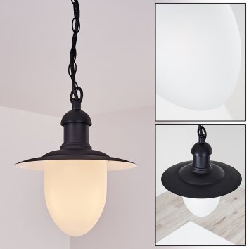 Lampe d'extérieur Surnu Noir, 1 lumière