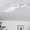 Plafonnier Letala LED Blanc, 3 lumières