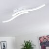 Plafonnier Letala LED Blanc, 2 lumières