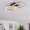 Plafonnier Thara LED Noir, 1 lumière