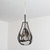 Suspension Domma Chrome, 1 lumière