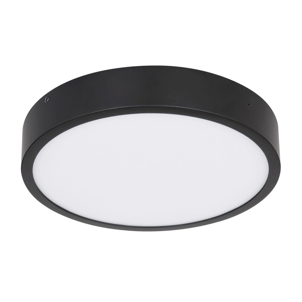 Plafonnier Globo LUCENA LED Noir, 1 lumière main product photo