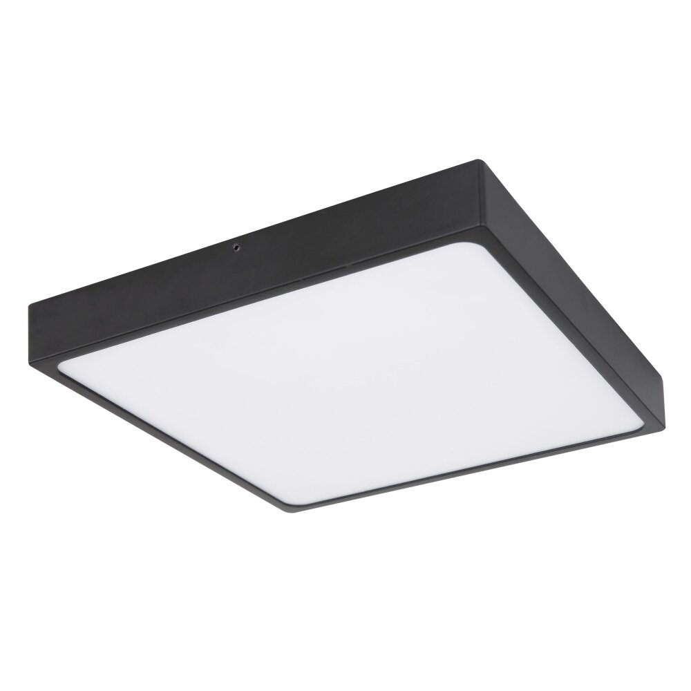 Plafonnier Globo ECHO LED Noir, 1 lumière main product photo