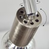 Plafonnier Oula LED Nickel mat, 2 lumières