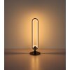 Lampe de table Globo TOPPOLE LED Noir, 1 lumière