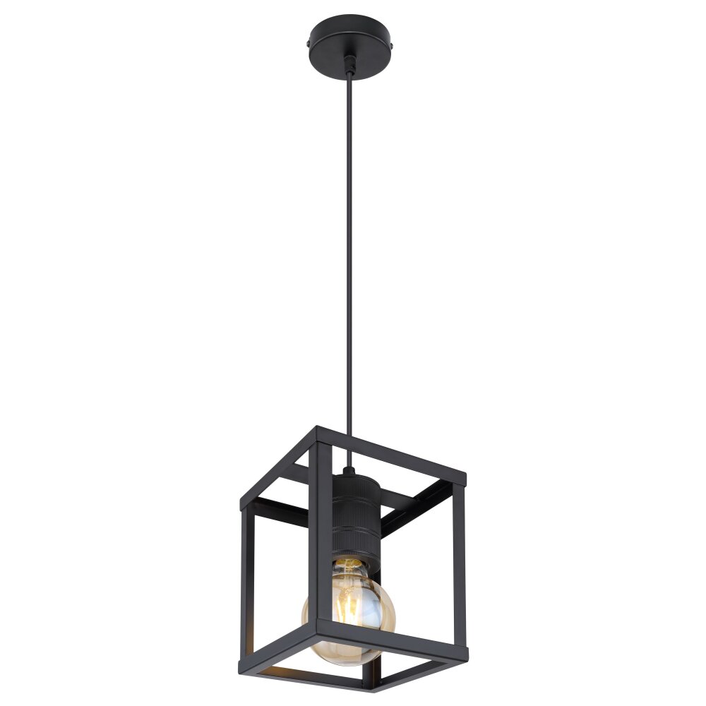 Suspension Globo HAGAR Noir, 1 lumière main product photo
