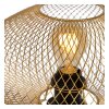 Lampe de table Lucide MESH Noir, 1 lumière