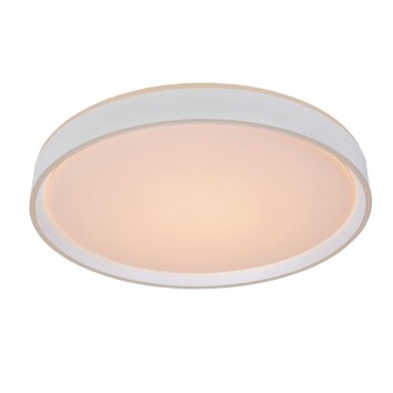 Plafonnier Lucide NURIA LED Blanc, 1 lumière