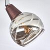 Plafonnier Warga LED Bronze, 2 lumières