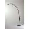 Lampe courbe Bopp-Leuchten BOW LED Anthracite, 1 lumière