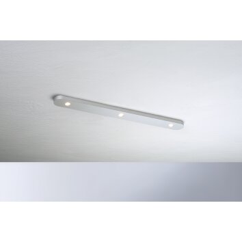Plafonnier Bopp-Leuchten CLOSE LED Argenté, 3 lumières