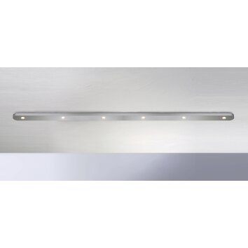 Plafonnier Bopp-Leuchten CLOSE LED Argenté, 6 lumières