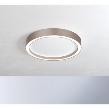 Plafonnier Bopp-Leuchten AURA LED Brun, Blanc, 1 lumière