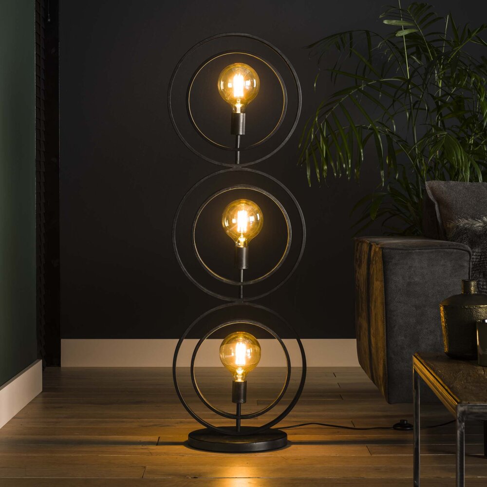 Lampadaire Mirandola Gris, 3 lumières main product photo