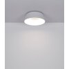 Plafonnier Globo CROTONE LED Blanc, 1 lumière, Télécommandes