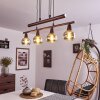 Suspension Warga LED Bronze, 4 lumières