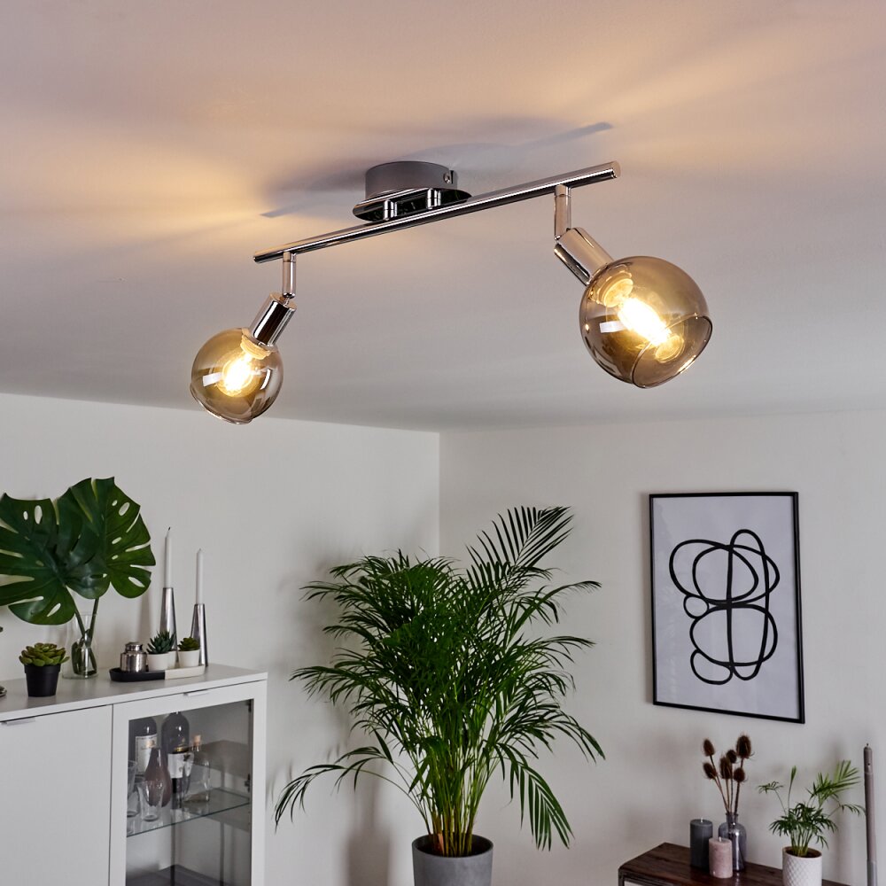 Plafonnier Stranderod Chrome, 2 lumières main product photo