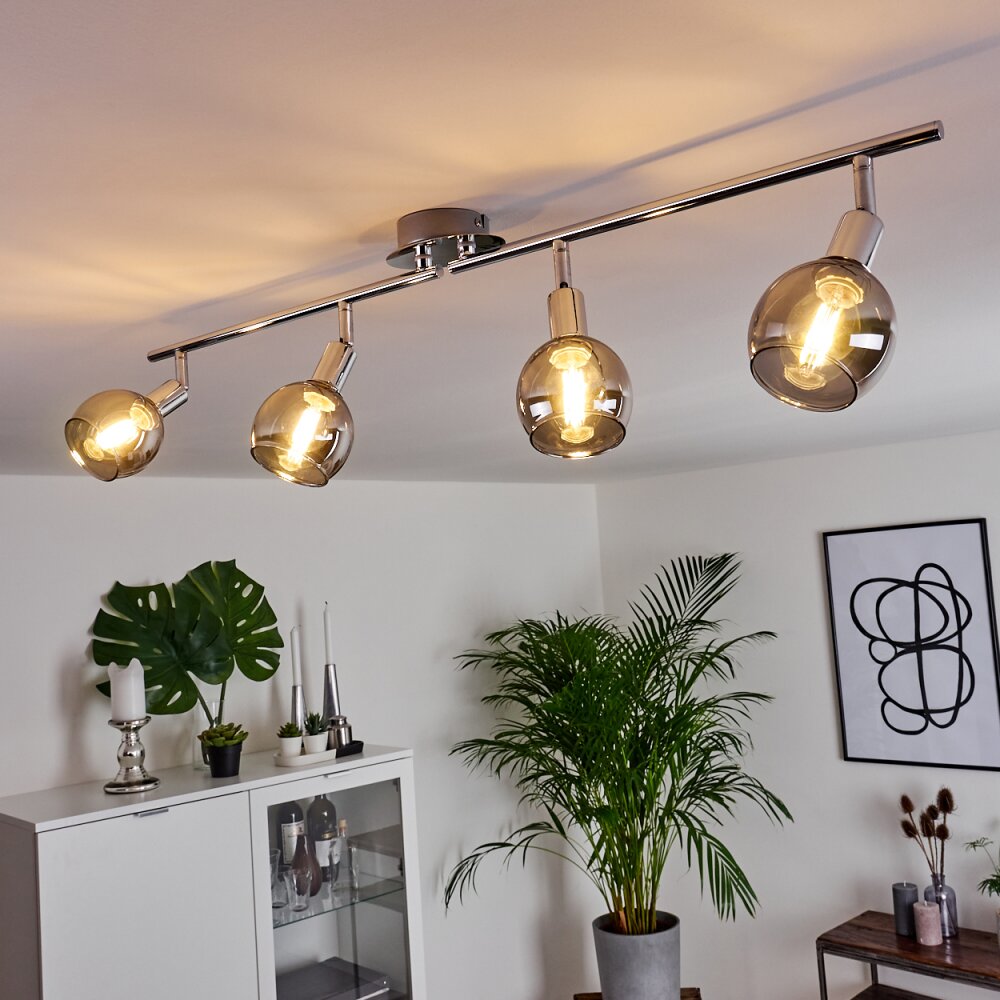 Plafonnier Stranderod Chrome, 4 lumières main product photo