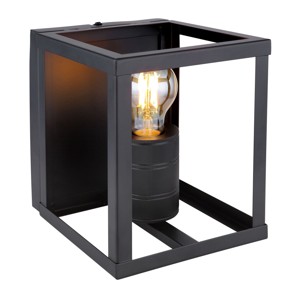 Applique murale Globo HAGAR Noir, 1 lumière main product photo