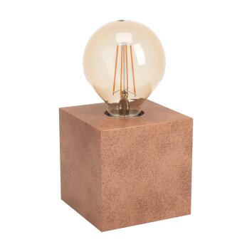 Lampe de table Eglo PRESTWICK Rouille, 1 lumière