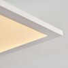 Plafonnier Salmi LED Blanc, 1 lumière