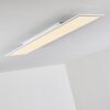 Plafonnier Salmi LED Blanc, 1 lumière