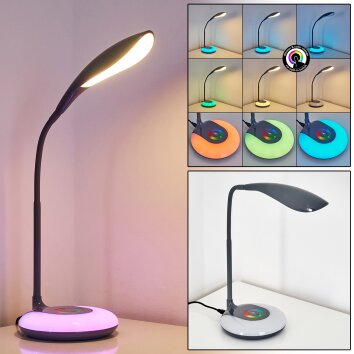 Lampe de table Philips HUE Bloom LED Noir 8718699771126