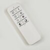 Plafonnier Salmi LED Blanc, 1 lumière, Télécommandes