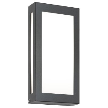 Applique murale d'extérieur CMD AQUA LEGENDO LED Anthracite, 1 lumière